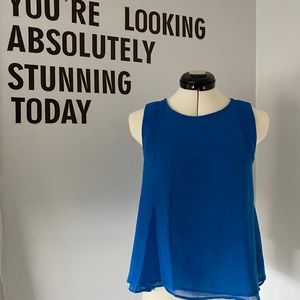 Fancy blue blouse